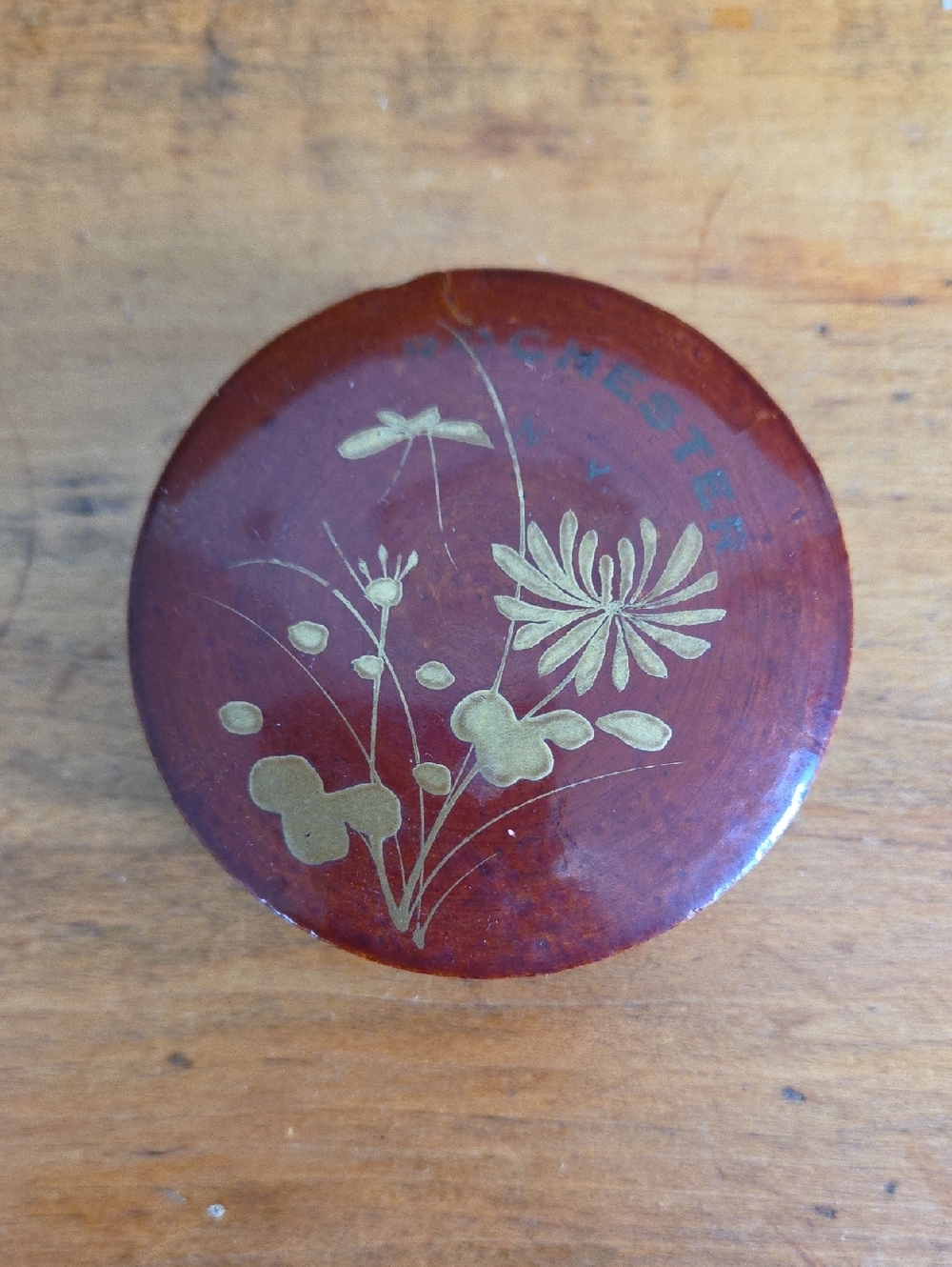 Vintage Rochester NY Souvenir Lacquerware Box
